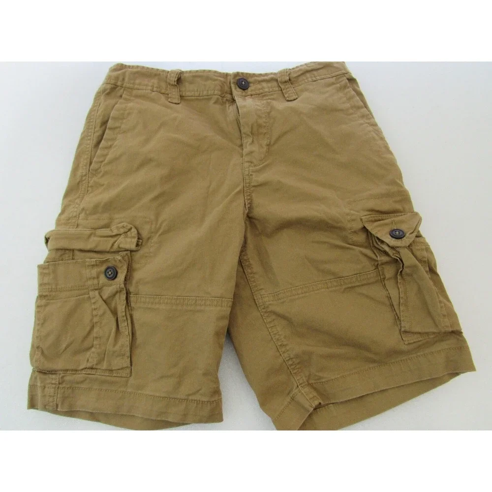 Aeropostale Sz 29 Khaki Tan Cargo Chino Shorts